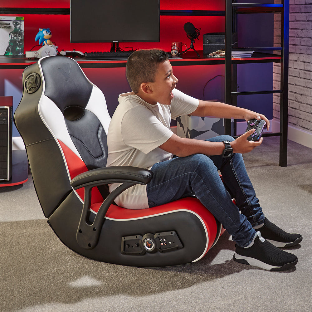 G-Force 2.1 Audio Floor Rocker Gaming Bodensessel - Rot
