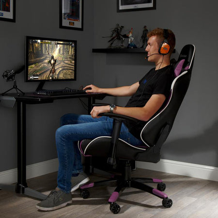 Agility eSports Gaming Bürostuhl - Lila - X Rocker EU