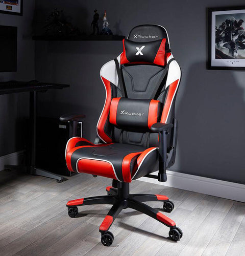 Agility eSports Gaming Bürostuhl - Rot - X Rocker EU