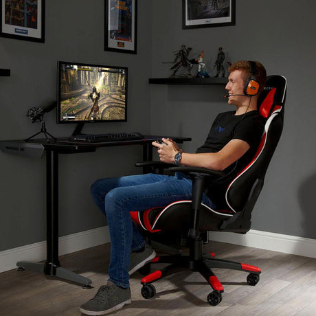 Agility eSports Gaming Bürostuhl - Rot - X Rocker EU