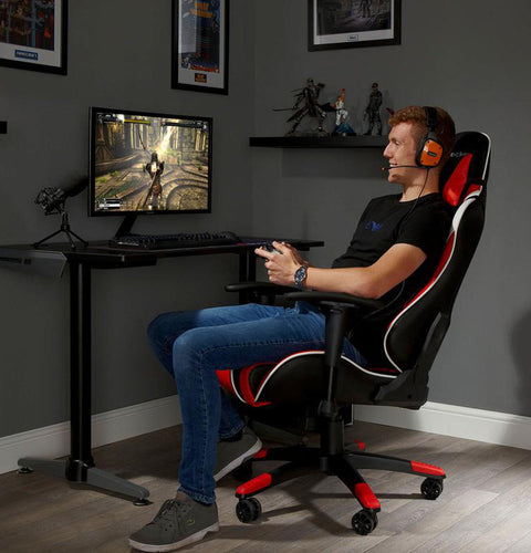 Agility eSports Gaming Bürostuhl - Rot - X Rocker EU