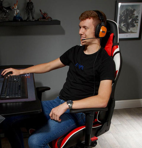 Agility eSports Gaming Bürostuhl - Rot - X Rocker EU