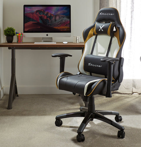 Agility Compact eSports Gaming Bürostuhl für Teenager - Gold