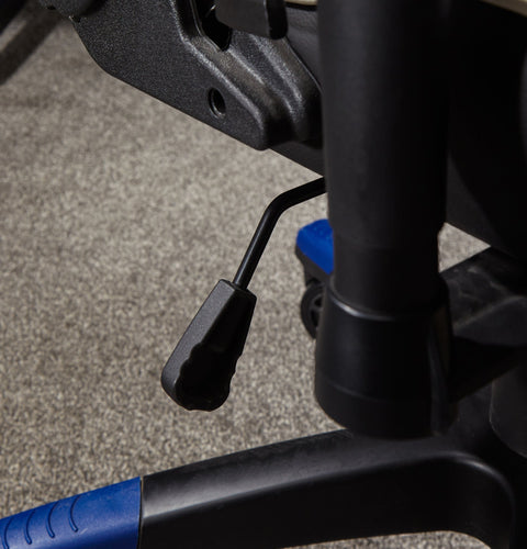 Agility Compact eSports Gaming Bürostuhl für Teenager - Blau - X Rocker EU