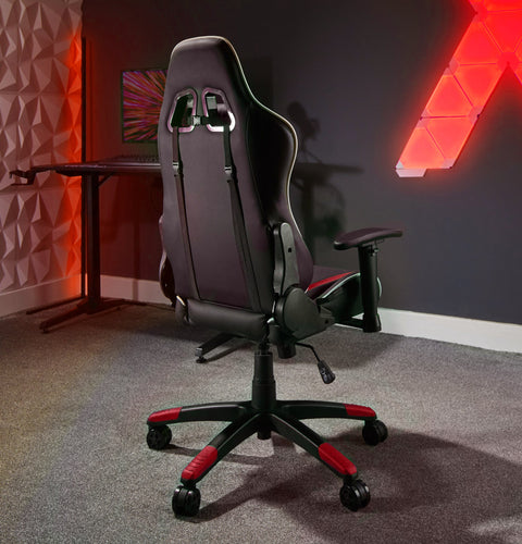 Agility Compact eSports Gaming Bürostuhl für Teenager - Rot - X Rocker EU