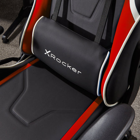 Agility Compact eSports Gaming Bürostuhl für Teenager - Rot - X Rocker EU