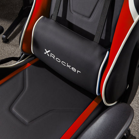 Agility Compact eSports Gaming Bürostuhl für Teenager - Rot - X Rocker EU