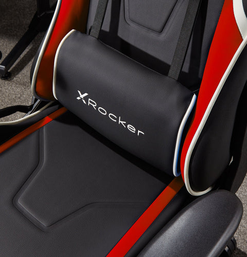 Agility Compact eSports Gaming Bürostuhl für Teenager - Rot - X Rocker EU