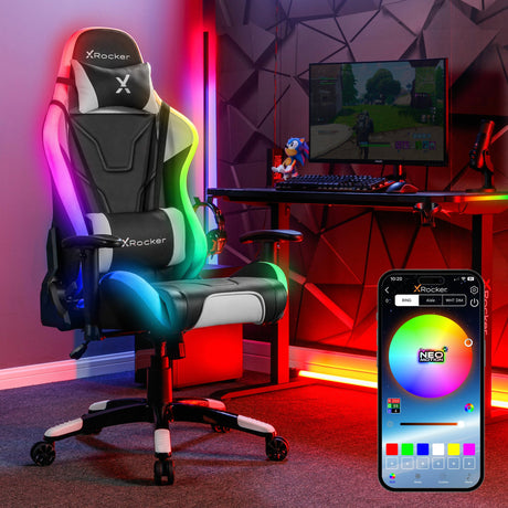 Agility eSports RGB Gaming Bürostuhl mit Neo Motion™ Beleuchtung