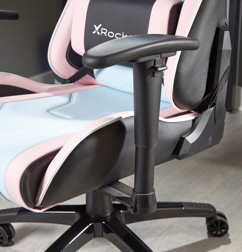 Agility eSports Gaming Bürostuhl - Pink/Hellblau