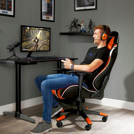 Agility eSports Gaming Bürostuhl - Orange - X Rocker EU