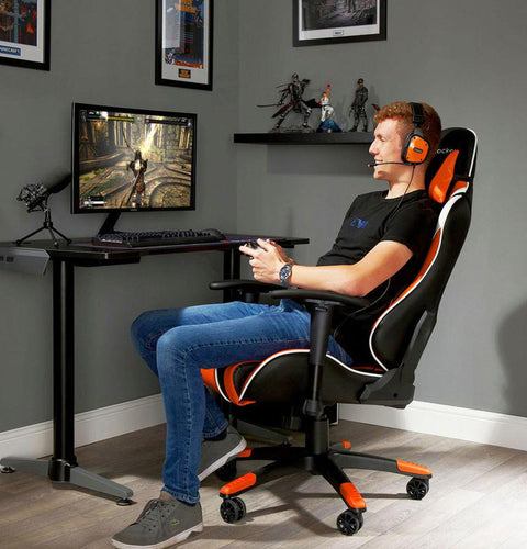 Agility eSports Gaming Bürostuhl - Orange - X Rocker EU