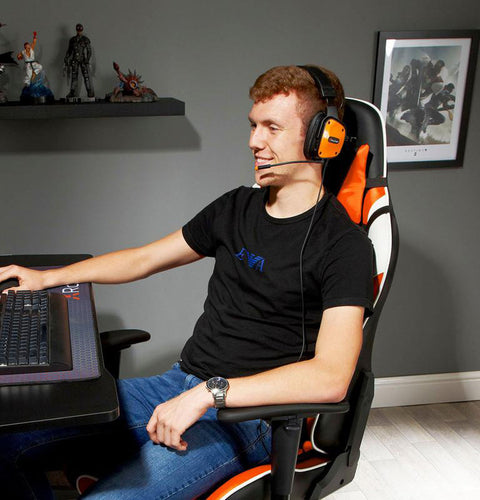 Agility eSports Gaming Bürostuhl - Orange - X Rocker EU