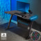 Sony Playstation® Borealis Aluminium Carbon Gaming Tisch