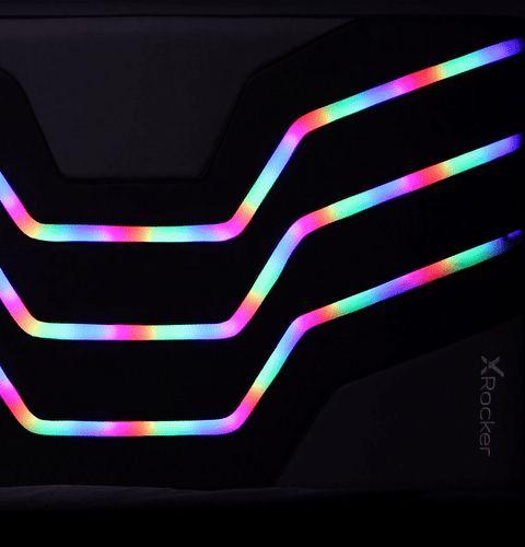 Cosmos RGB Ottoman Gaming Stauraumbett mit RGB-Beleuchtung für Kinder & Jugendliche - X Rocker EU