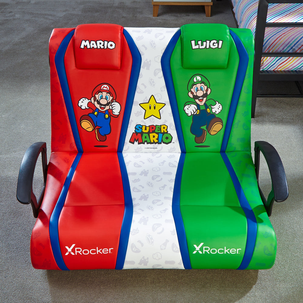 Nintendo Super Mario™ Dual VS 2.1 Floor Rocker Gaming Bodensessel