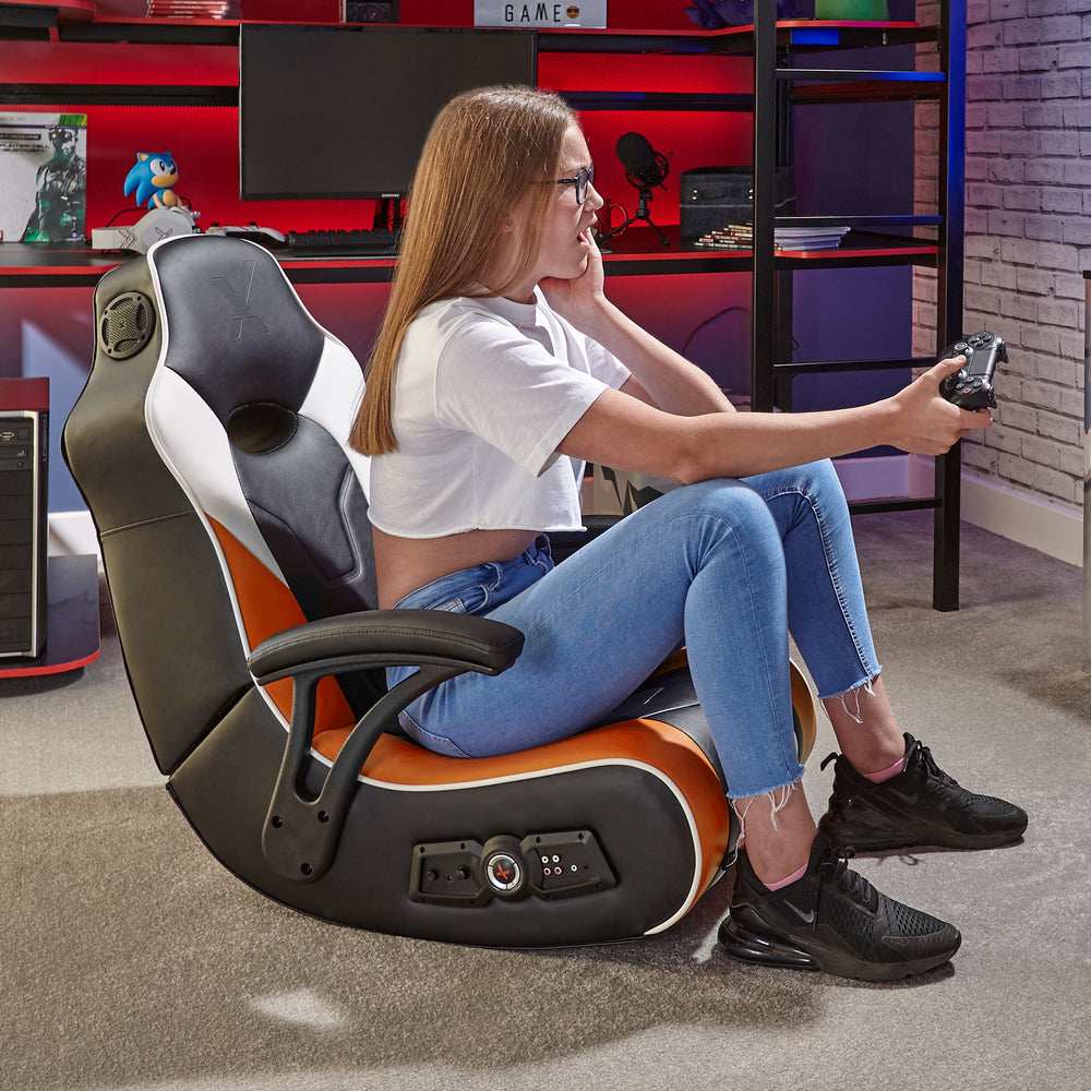G-Force 2.1 Audio Floor Rocker Gaming Bodensessel - Orange