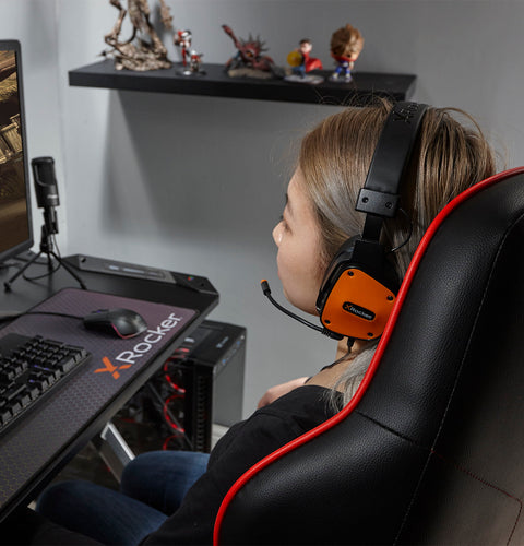 Maelstrom Komfort Bürostuhl für Teenager - X Rocker EU