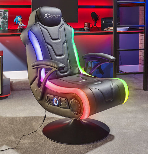Monsoon RGB 4.1 Gaming & Entertainment Sessel mit Neo Motion™ Beleuchtung - X Rocker EU