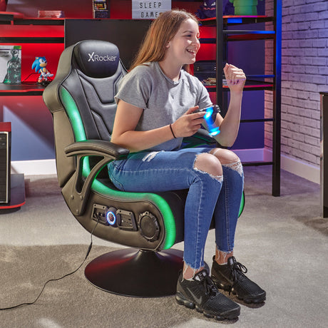 Monsoon RGB 4.1 Gaming & Entertainment Sessel mit Neo Motion™ Beleuchtung - X Rocker EU
