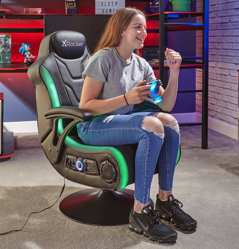 Monsoon RGB 4.1 Gaming & Entertainment Sessel mit Neo Motion™ Beleuchtung - X Rocker EU