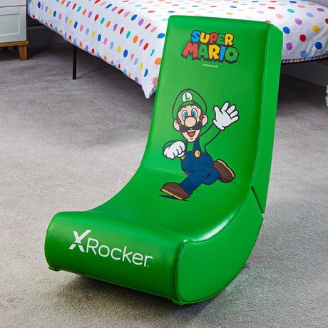 Nintendo Super Mario™ Floor Rocker Gaming Bodensessel - Luigi - Joy Edition - X Rocker EU