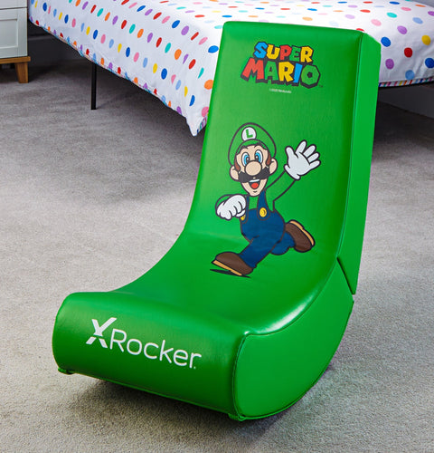 Nintendo Super Mario™ Floor Rocker Gaming Bodensessel - Luigi - Joy Edition - X Rocker EU