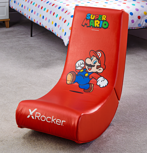Nintendo Super Mario™ Floor Rocker Gaming Bodensessel - Mario - Joy Edition - X Rocker EU
