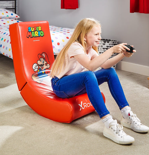 Nintendo Super Mario™ Floor Rocker Gaming Bodensessel - Mario - Joy Edition - X Rocker EU