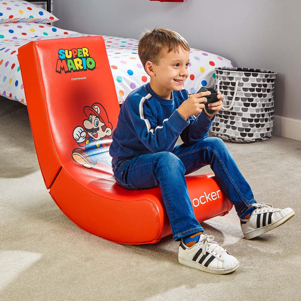 Nintendo Super Mario™ Floor Rocker Gaming Bodensessel - Mario - Joy Edition - X Rocker EU