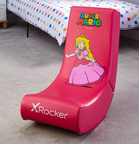 Nintendo Super Mario™ Floor Rocker Gaming Bodensessel - Peach - Joy Edition - X Rocker EU