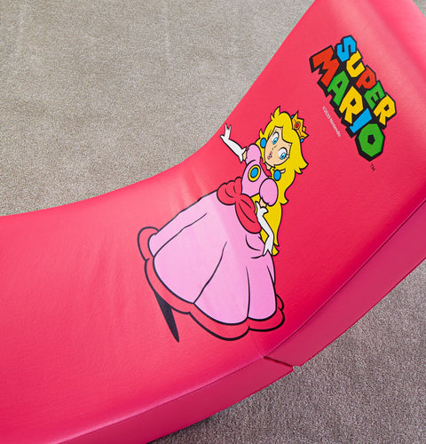 Nintendo Super Mario™ Floor Rocker Gaming Bodensessel - Peach - Joy Edition - X Rocker EU