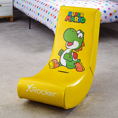 Nintendo Super Mario™ Floor Rocker Gaming Bodensessel - Yoshi - Joy Edition - X Rocker EU