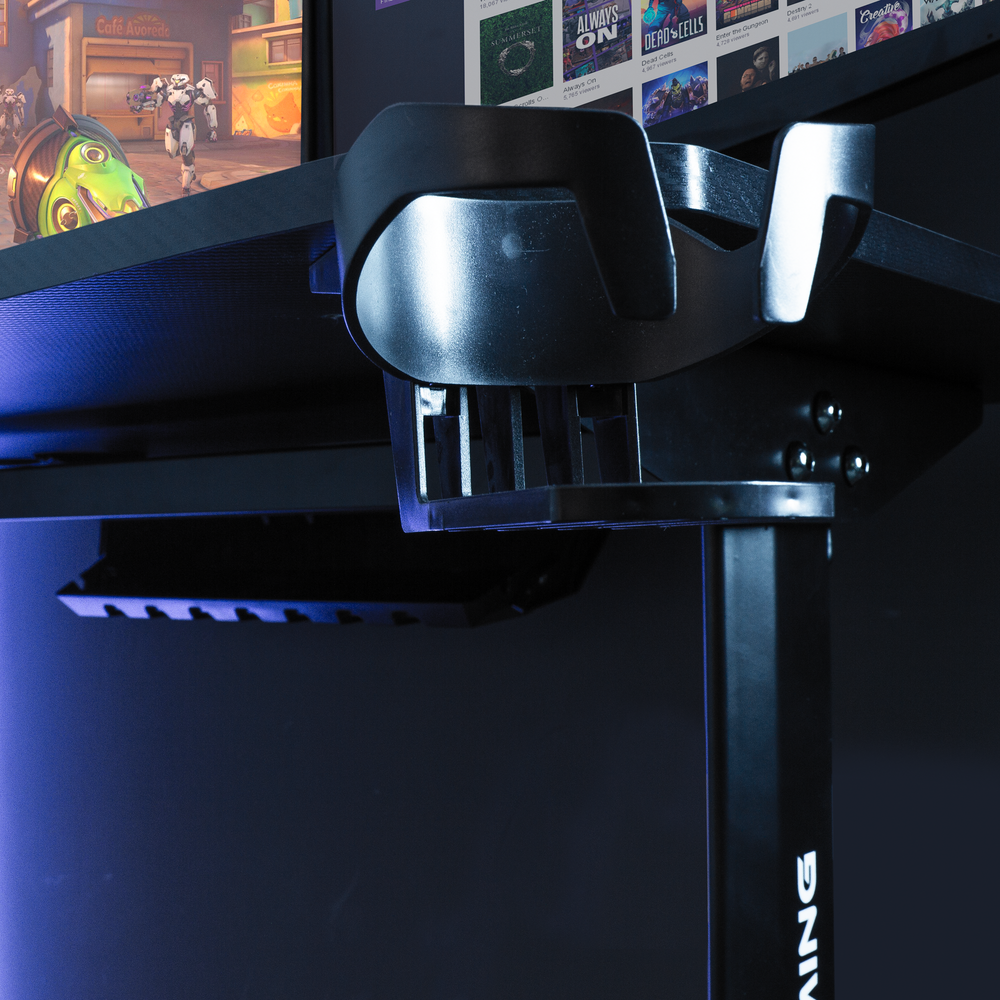 Panther Metall Carbon Gaming Schreibtisch - X Rocker EU
