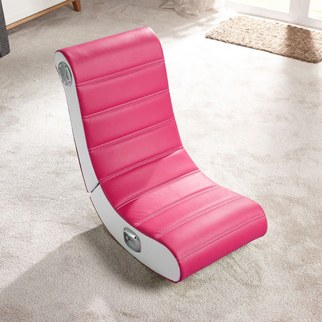 Play 2.0 Audio Floor Rocker Gaming Bodensessel - Pink