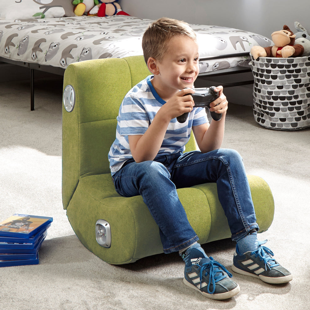 PlayPad 2.0 Audio Floor Rocker Gaming Bodensessel - Grün