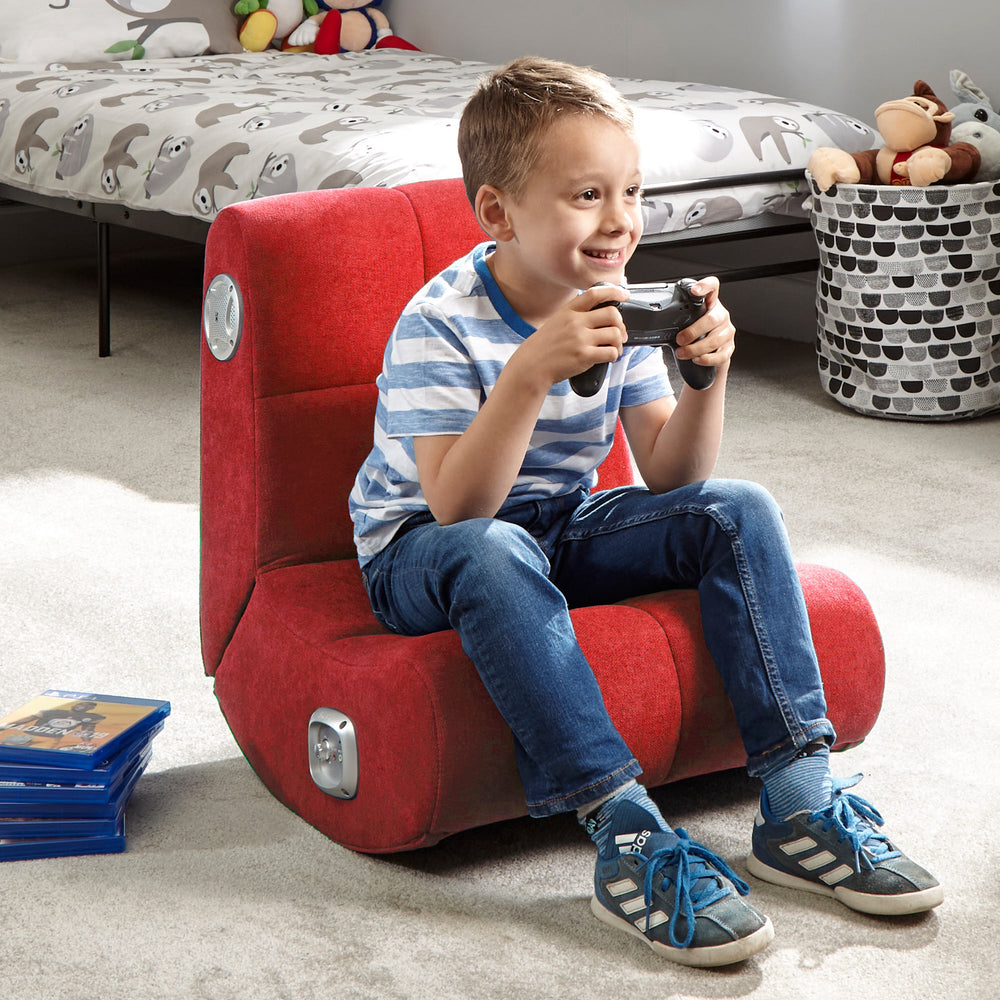 PlayPad 2.0 Audio Floor Rocker Gaming Bodensessel - Rot