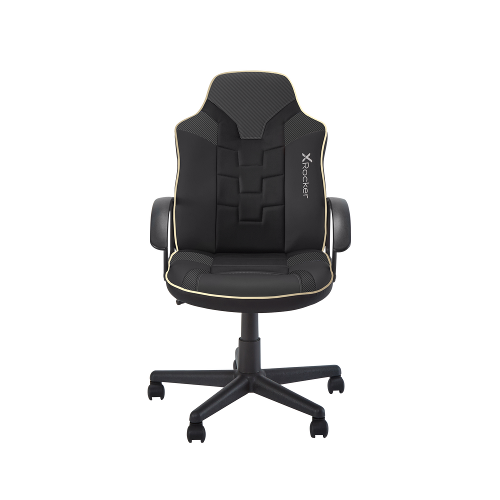 Saturn Gaming Bürostuhl für Teenager - Schwarz / Gold