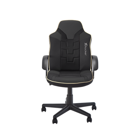 Saturn Gaming Bürostuhl für Teenager - Schwarz / Gold