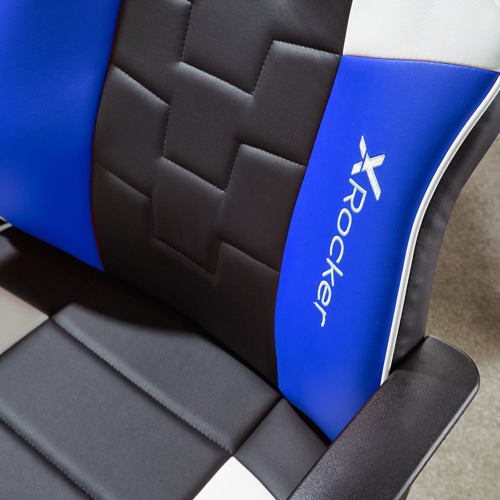Saturn Gaming Bürostuhl für Teenager - Blau - X Rocker EU