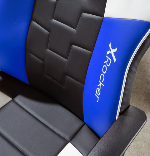 Saturn Gaming Bürostuhl für Teenager - Blau - X Rocker EU
