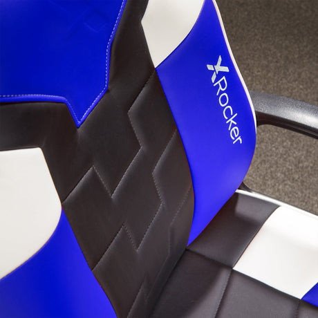 Saturn Gaming Bürostuhl für Teenager - Blau - X Rocker EU