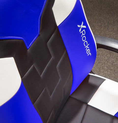 Saturn Gaming Bürostuhl für Teenager - Blau - X Rocker EU