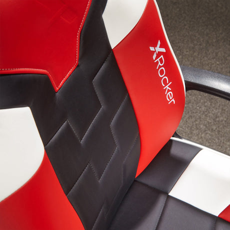 Saturn Gaming Bürostuhl für Teenager - Rot - X Rocker EU