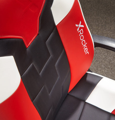 Saturn Gaming Bürostuhl für Teenager - Rot - X Rocker EU