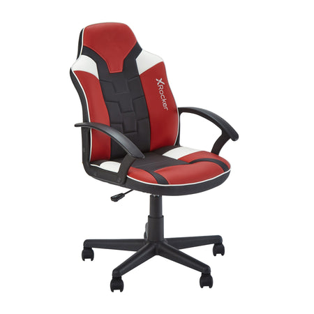 Saturn Gaming Bürostuhl für Teenager - Rot - X Rocker EU