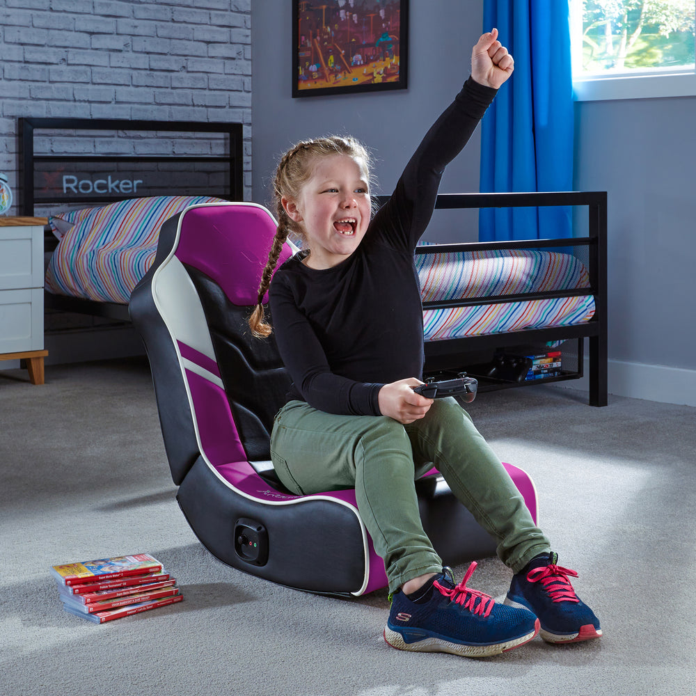 Shadow 2.0 Audio Floor Rocker Gaming Bodensessel - Lila