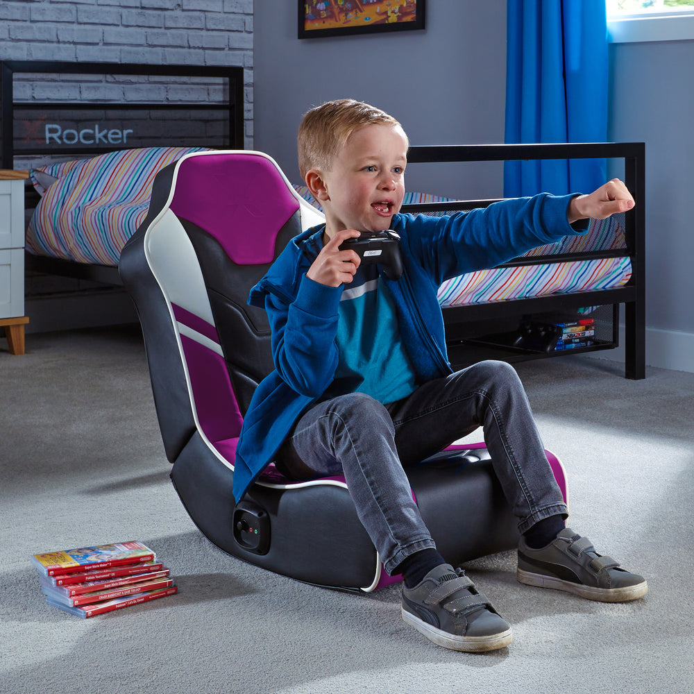 Shadow 2.0 Audio Floor Rocker Gaming Bodensessel - Lila