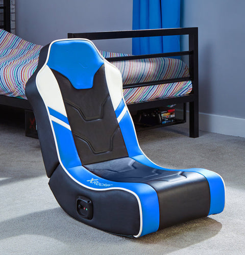 Shadow 2.0 Audio Floor Rocker Gaming Bodensessel - Blau - X Rocker EU