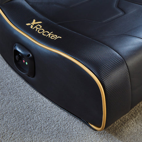 Shadow 2.0 Audio Floor Rocker Gaming Bodensessel - Gold - X Rocker EU